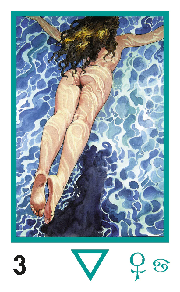 Manara Erotic Tarot Mini Cards